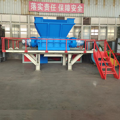 Δύο-άξονες θρυμματιστές για την πολυλειτουργική επεξεργασία αποβλήτων αλουμινίου και την εξόρυξη ενέργειας