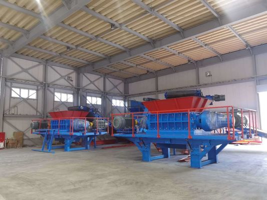 Επεξεργασμένο θρυμματιστή υλικού αλουμινίου για τα οικιακά απόβλητα