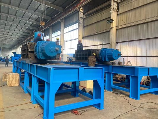 Πολυλειτουργική μηχανή συντριβής πλαστικών με ισχύ 110 kW για την ανακύκλωση υλικών από κράμα