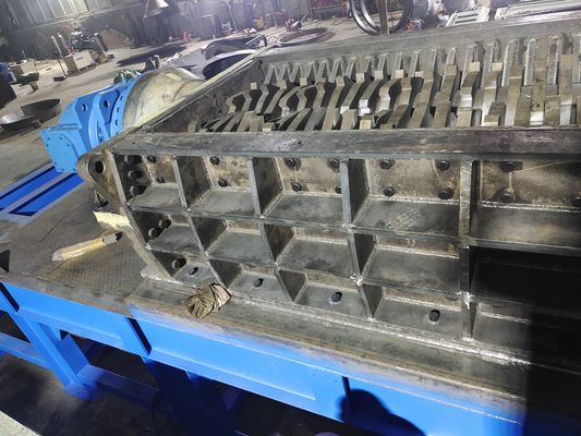 DONGHONG Δερμάτινο καυσίμου συντρίμμια για την προετοιμασία ραβδί καυσίμου RDF σύστημα συντρίμμιας αποβλήτων καυσίμου