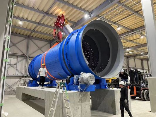 Χάλυβα άνθρακα υλικό διπλού άξονα θρυμματιστή για τα απόβλητα οικιακών συσκευών 8000 KG βάρος