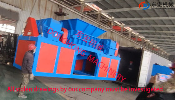 Άμεση προμήθεια από τους κατασκευαστές Μεγάλη μηχανή θρυμματισμού υγειονομικών αποβλήτων από άχυρο με ισχύ 110kW