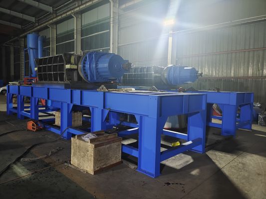 Άμεση προμήθεια από τους κατασκευαστές Μεγάλη μηχανή θρυμματισμού υγειονομικών αποβλήτων από άχυρο με ισχύ 110kW