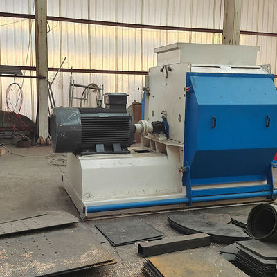 Υψηλή παραγωγικότητα 6000 kg Σκόνη ξύλου Κατασκευή ζωοτροφών Χοντροκόπημα μετάλλων Χοντροκόπημα κατασκευαστικών αποβλήτων Χοντροκόπημα αυτοκινήτων Τεχνητόδρομο Χοντροκόπημα διπλού άξονα