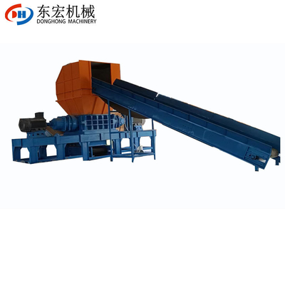 110kW Δύναμη Κοκκινοσκελίδας απομεινάρια Shredder για τη συντριβή μεγάλου και μικρού σιδηρουργικού πλαστικού