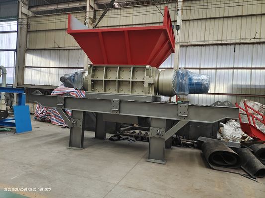 110kW Δύο ρότορες θρυμματιστή προσαρμόσιμη για βαριά βιομηχανική θρυμματοποίηση