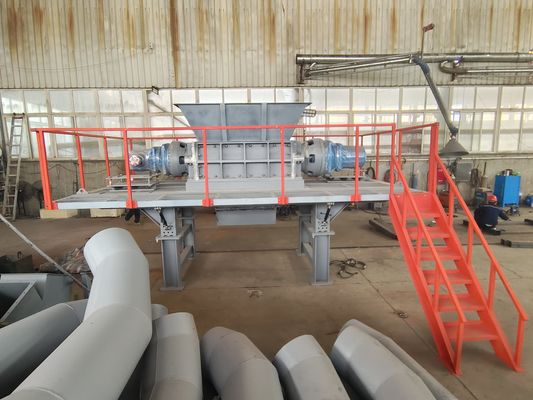 Μεγάλης χωρητικότητας Custom Double Axis Straw Shredder για γεωργικό εξοπλισμό αναπαραγωγής