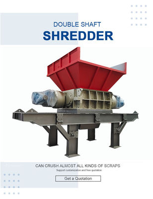 110kW κάθετο σχιστήρα για την αποκόμιση των απορριμμάτων επίπλων και των καθημερινών αναγκών